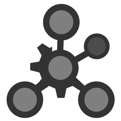 Download free wheel grey round network icon